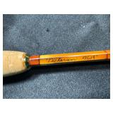 Custom split-cane bamboo fishing rod. A