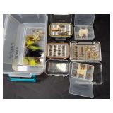 Large Assortment of Hand-Tied Fly Fishing Flies