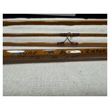 Custom split-cane bamboo fishing rod. A