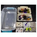 Large Assortment of Hand-Tied Fly Fishing Flies