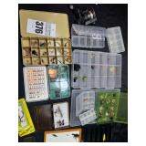Fly lures with fishing reel