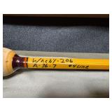 Custom split-cane bamboo fishing rod. A