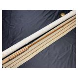 Custom split-cane bamboo fishing rod. A