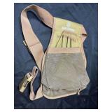 Shooting pouch by game winner