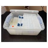 Fishing lure storage containers