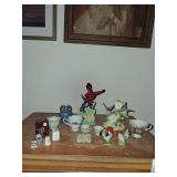 Porcelain/Ceramic Home Decor, Bird Figurines, Thimble, Cups and more