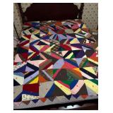 Full Size Wool Patchwork Quilt