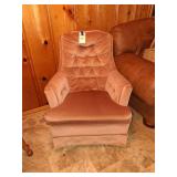 Side Chair Swivel Rocker