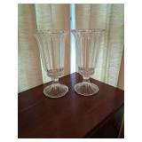 12" Crystal Candle Holders
