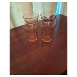 Assorted Depression Glass Glasses