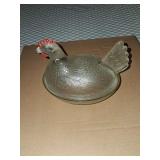 Vintage Hen on Nest
