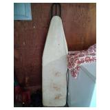 Vintage Ironing Board with Heavy Duty Steel Frame