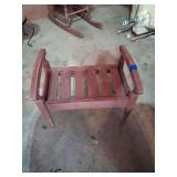 Wooden Doll Bed