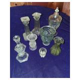 Assorted Glass Candle Holders and more