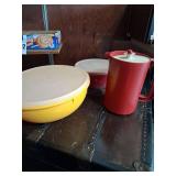 Tupperware Bowls and Pitcher