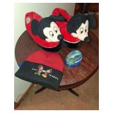 Mickey Mouse Slippers and Hat