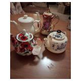 Assorted Tea Pots
