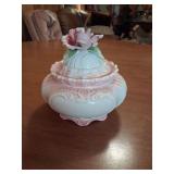 Capodimonte Covered Decorative Dish