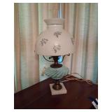21.5" Vintage Fenton Lamp