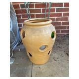 Plastic Hens and Chicks Planter15” Tall