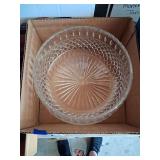 Cut Glass Serving Bowl