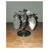 Vintage Hanging Grape Salt and Pepper Shaker Set