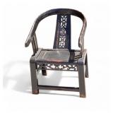 Chinese Lacquered Chair / Throne
