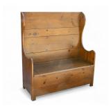 Hall Bench w/ Storage Compartment