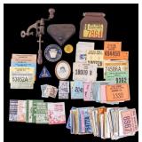 70 Hunting Tags PA + Sugar Notch Camp Plaque