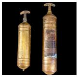 Heavy Vehicle Brass Fire Extinguishers (2)