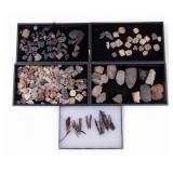 Native Artifacts w/ Arrowheads, Points, Tools
