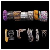 Vintage Cuff and Bangle Bracelets (14)