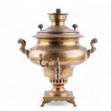 Early Russian Brass Samovar