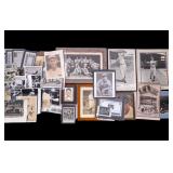 Kiner & Slaughter Signed Photos + B&W MLB Photos
