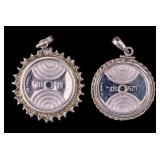 Silver Yaacov Agam Medals And There Was Light (2)
