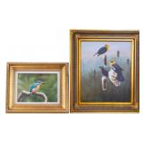 Donna Veer Bird Painting & Another