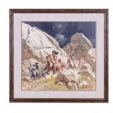 Frank McCarthy Limited Edition Print, Framed