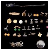 Cuff Links, Fob Lockets, and Pocket Watch Bows