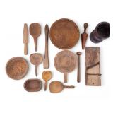 Treenware, Mortar/Pestle, Scoops, Mandolin