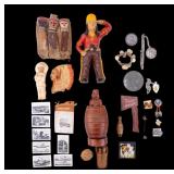 Native American Coin Bank, Figurines, & More