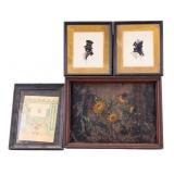 Tin Painting and Silhouettes