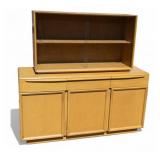 Heywood-Wakefield Two-Piece China Cabinet