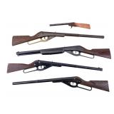 Four Daisy BB Guns & Another Daisy Toy Gun