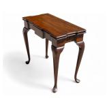 Early Mahogany Folding Game Table