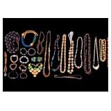 Earth-Tone Beaded and Natural Stone Jewelry