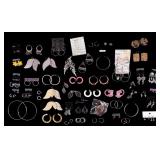 Over 50 Pairs of Costume Earrings