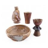 Artisan Pottery Containers (4)