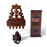 Victorian Tramp Art Carved Wood Decor