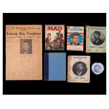 President Kennedy / JFK Memorabilia / Ephemera