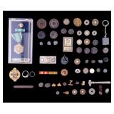 Military Merit Badges, Buttons, Insignia 1729 coin